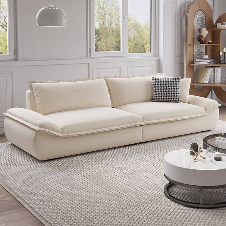 2人掛けソファー 3人掛けソファー 绒布 ベージュ グレー オレンジ グリーン