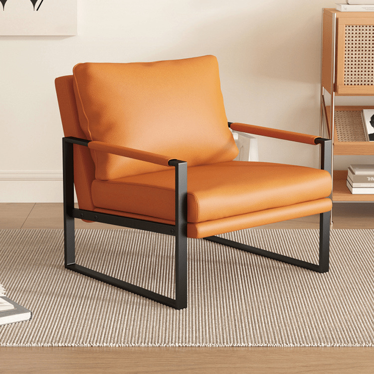 1人掛けソファ パーソナルチェア オレンジ ブルー ベージュ ブラウン