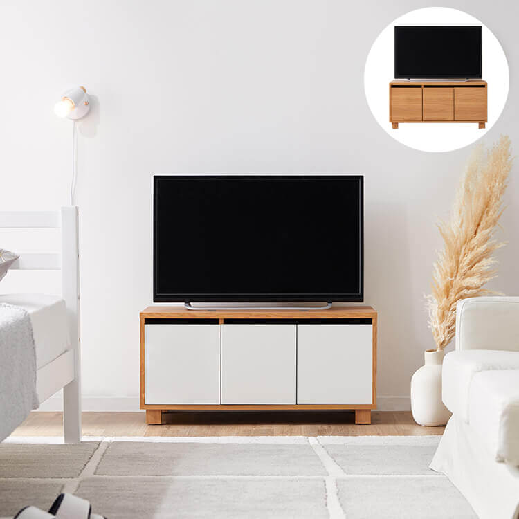 ローテレビ台 コーディネート可能 木製 [幅80] | 【公式】LOWYA(ロウヤ