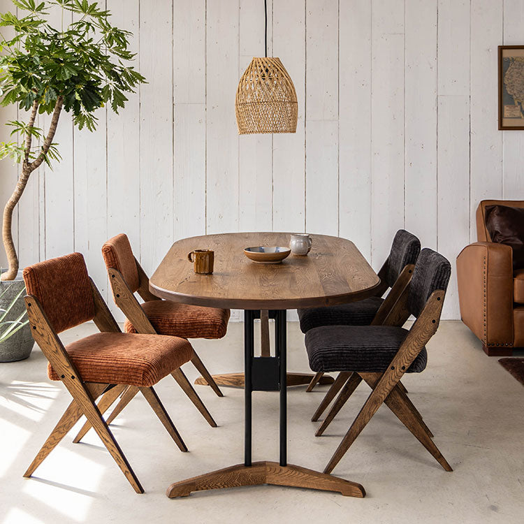 ハクビ ダイニングテーブル 180cm 楕円 | 家具・インテリア通販サイト