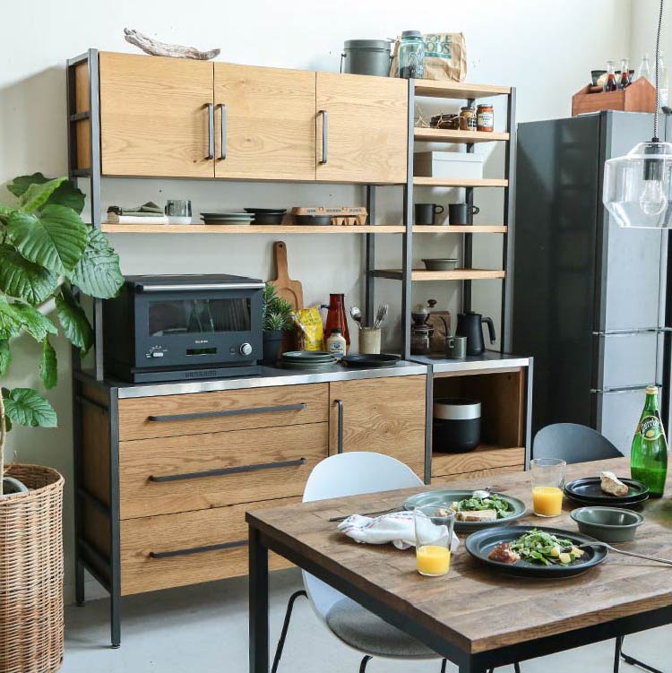 アトランダム ユニットシェルフ 120cm Aタイプ | 家具・インテリア