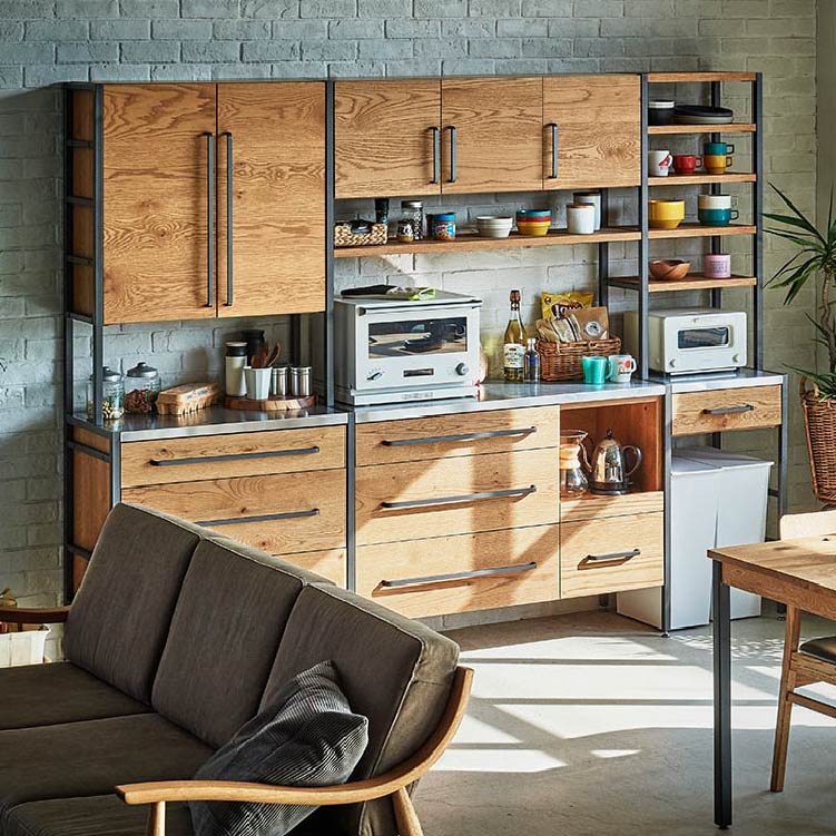 アトランダム ユニットシェルフ 120cm Aタイプ | 家具・インテリア