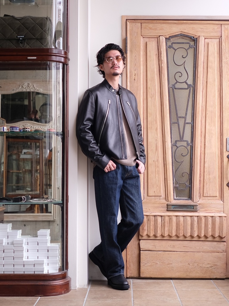 Maison Margiela(メゾンマルジェラ) / 5-ZIP LEATHER JACKET