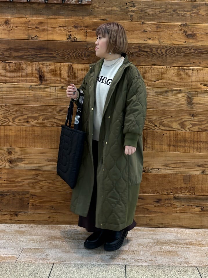 異素材MIXモッズコート | PUAL CE CIN(ピュアルセシン)レディース