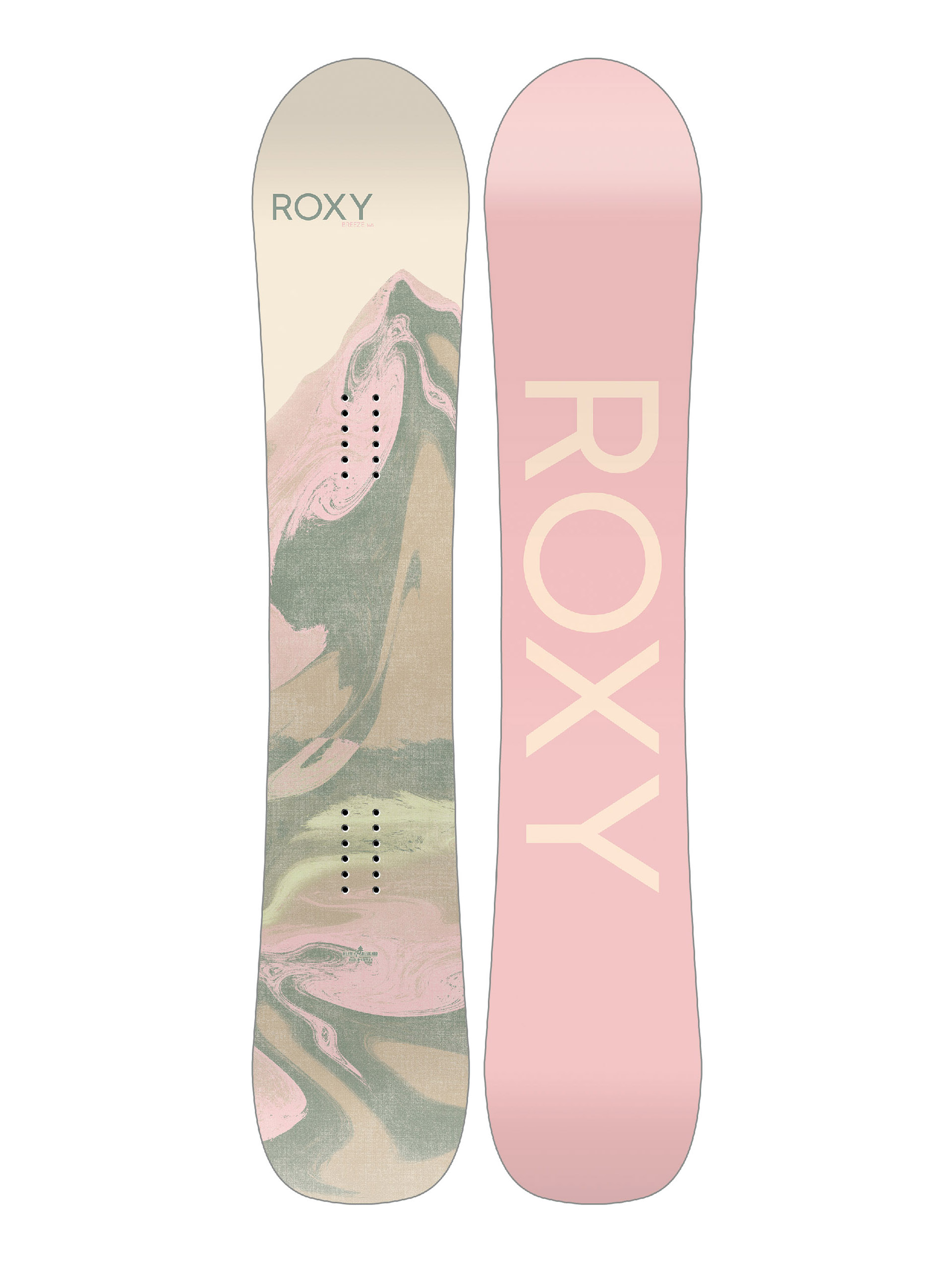 Roxy Snowboard Breeze Wmn - beige, pink, multicolor