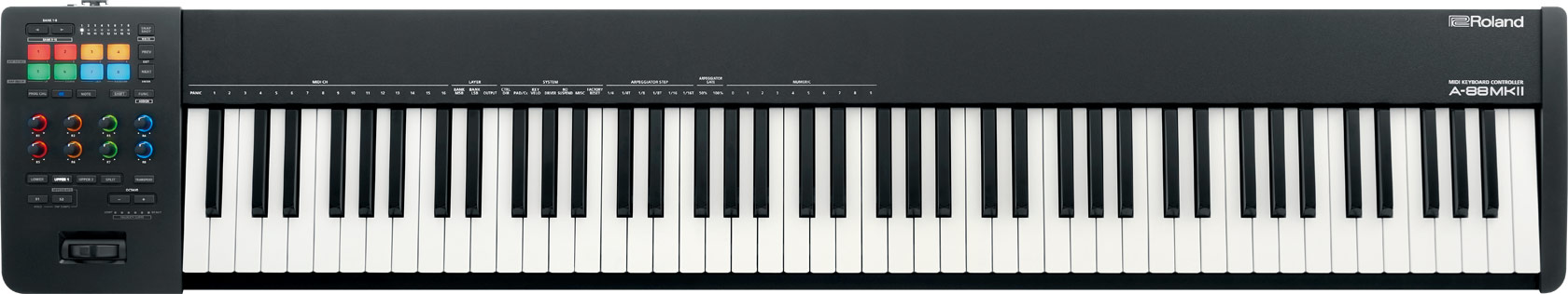Roland - A-88MKII | MIDI Keyboard Controller