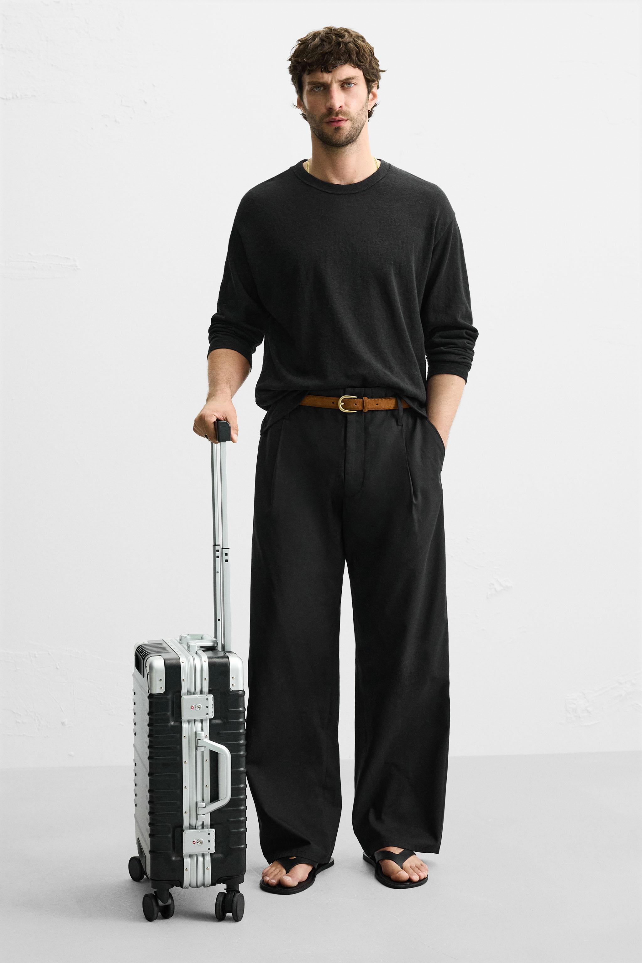 トラベルスーツケース - ブラック | ZARA Japan / 日本