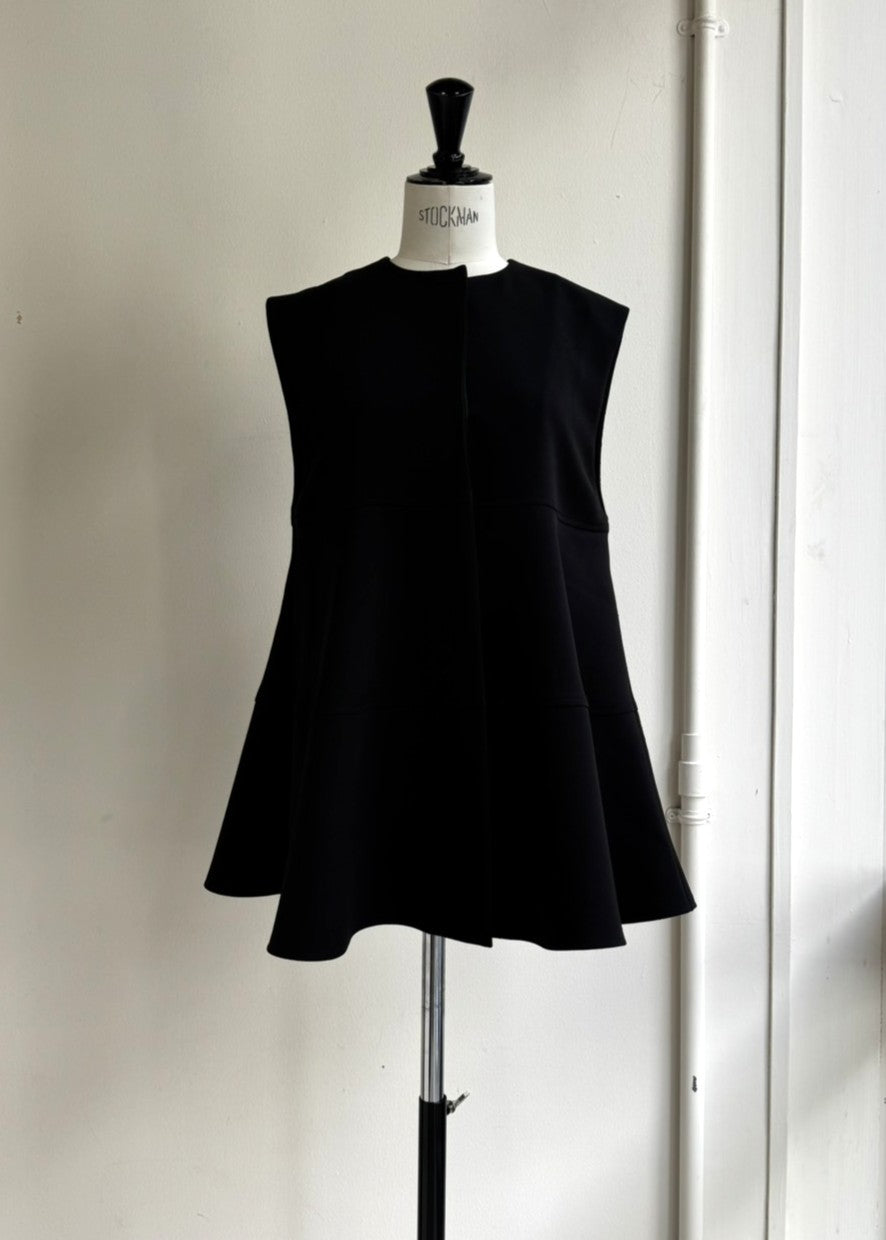 anana】ボンディングペプラムジレ /a66-005