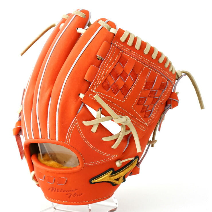 M*o様 ミズプロ 硬式グローブ オレンジ M*o様 ミズプロ 硬式グローブ