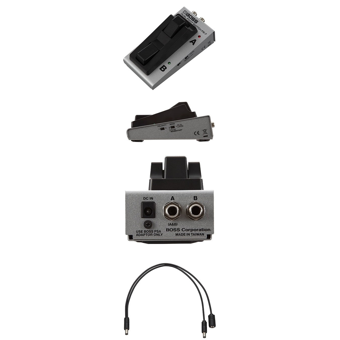 Boss - FS-7 Dual Footswitch – Steve's Music Store