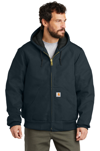 Carhartt Quilted Flannel Lined Duck Active Jac