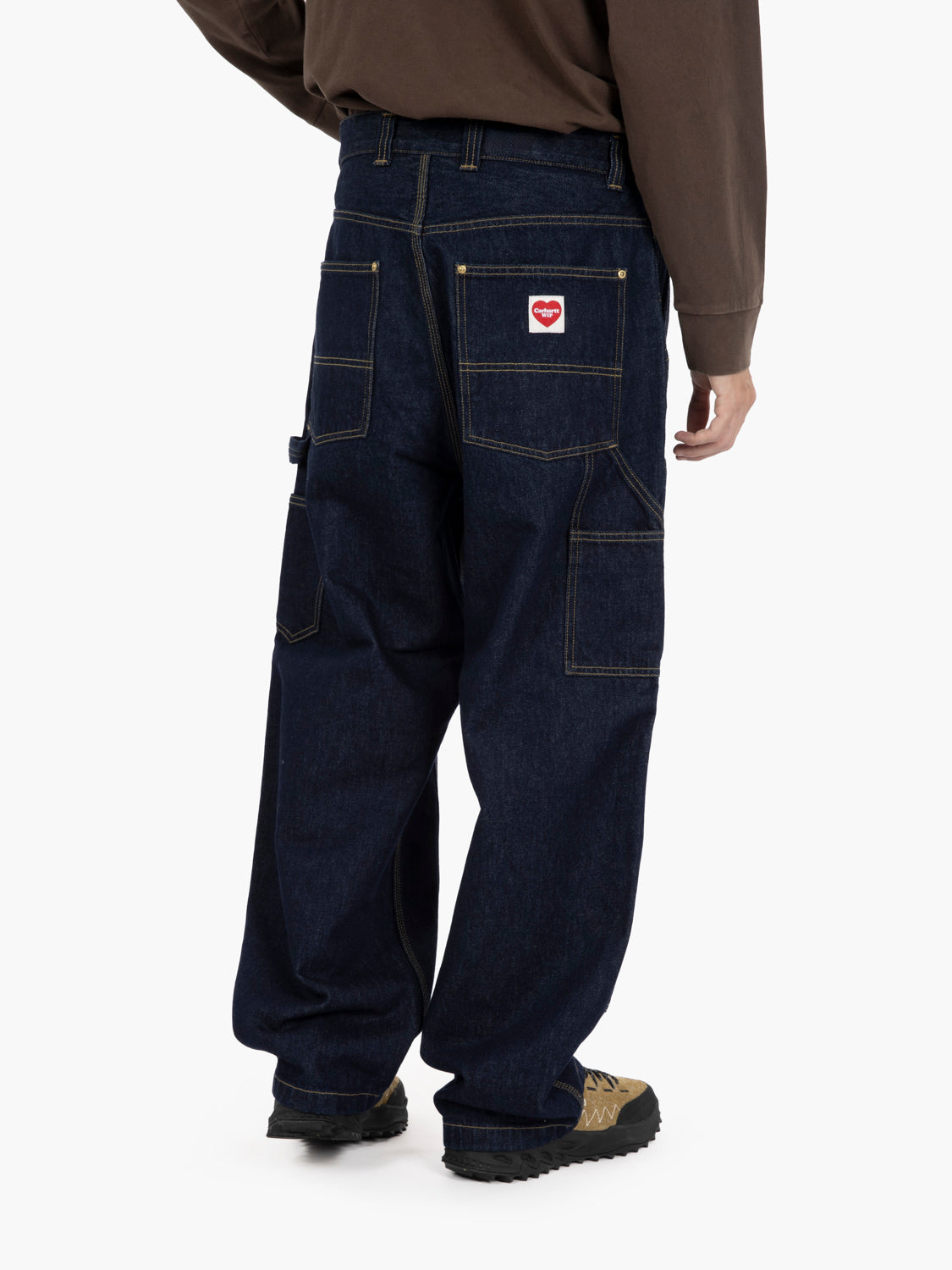 Carhartt WIP - Nash Double knee pant blue rinsed | STIMM