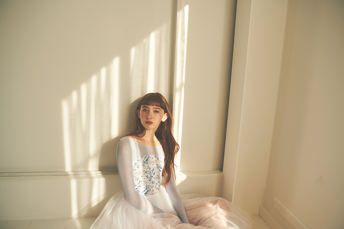 stina / type I drop / gray×white checked