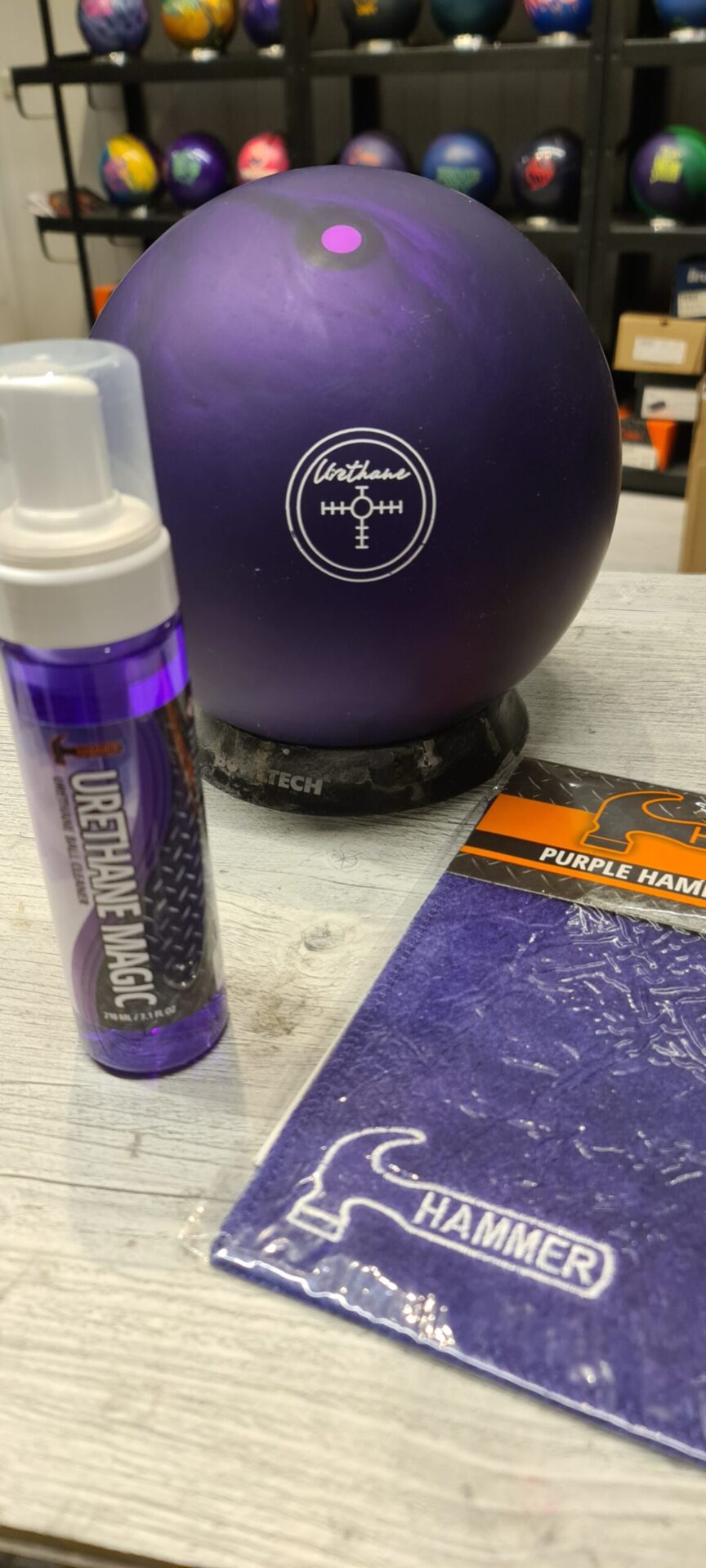 5 Purple Pearl Urethane - Ströms Bowlingshop