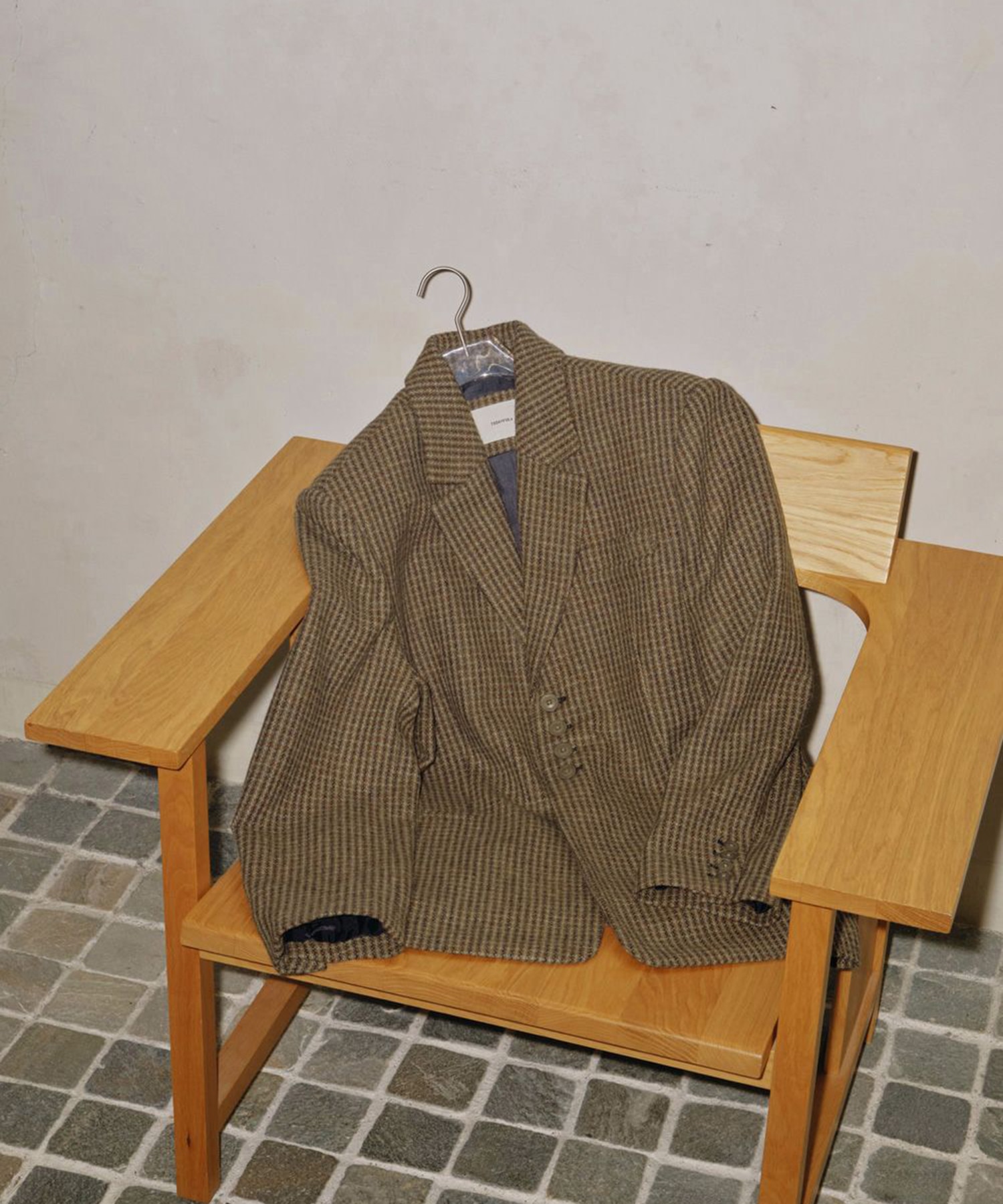 Wool100% Check Jacket(36 CAMEL): TODAYFUL: WOMENS｜ STUDIOUS
