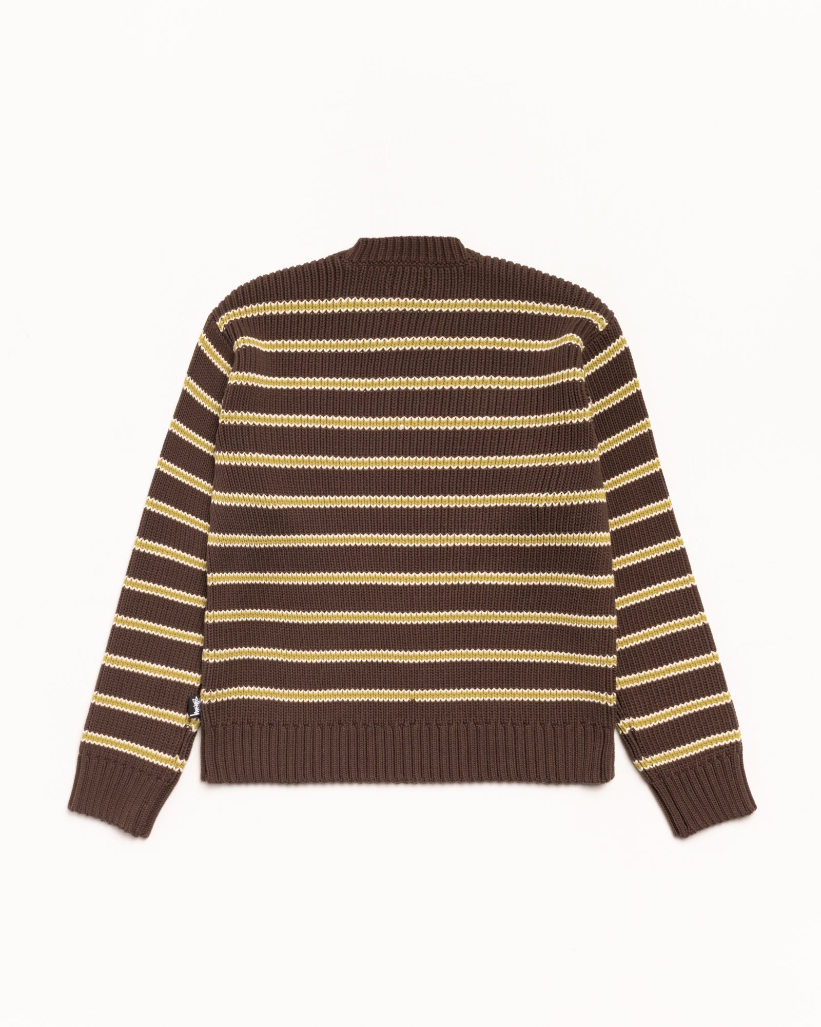 Stripe Knit Crew – Forest | Tops & Knits | Stüssy – Stussy AU