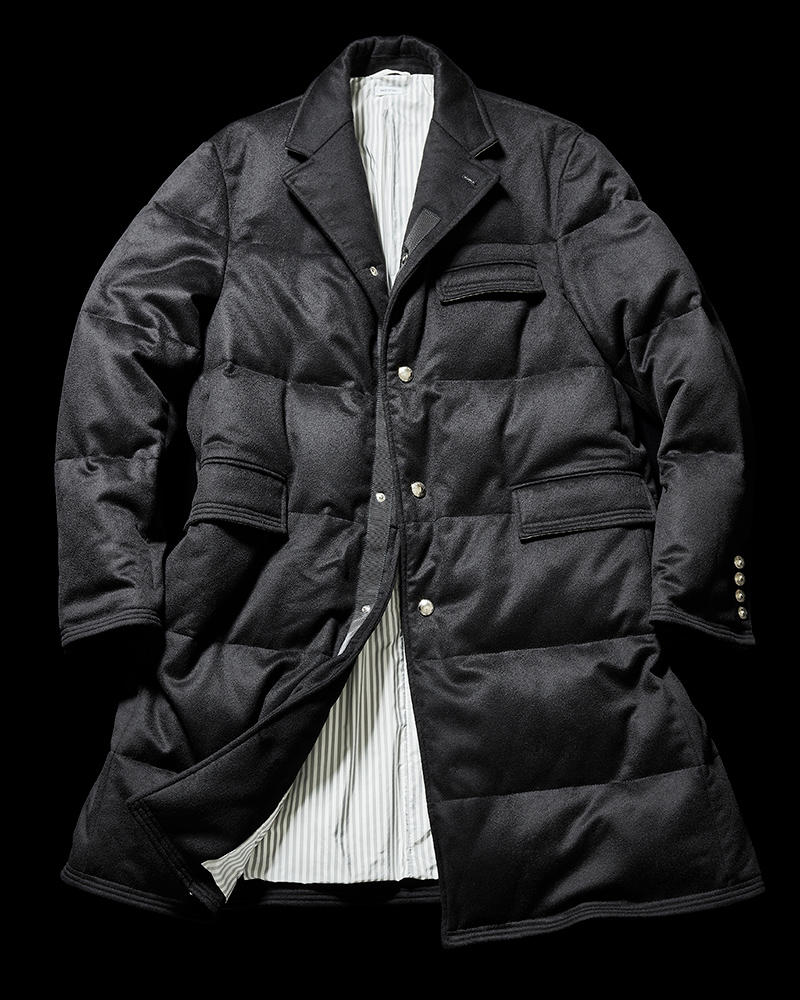 冬の男は、あたたかいエレガンスを身にまとう～トム ブラウン【黒の