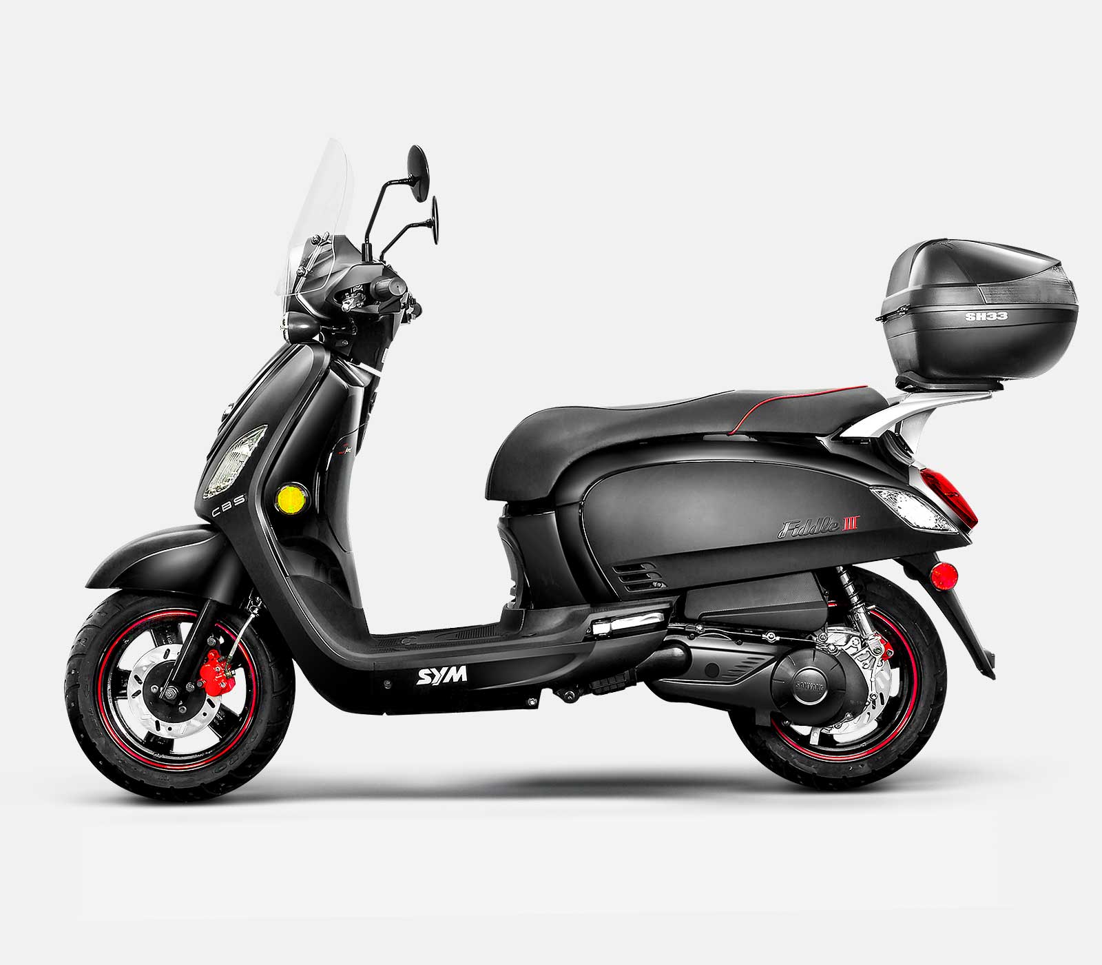 Fiddle III Windshield | SYM USA / Distributed by Alliance Powersports