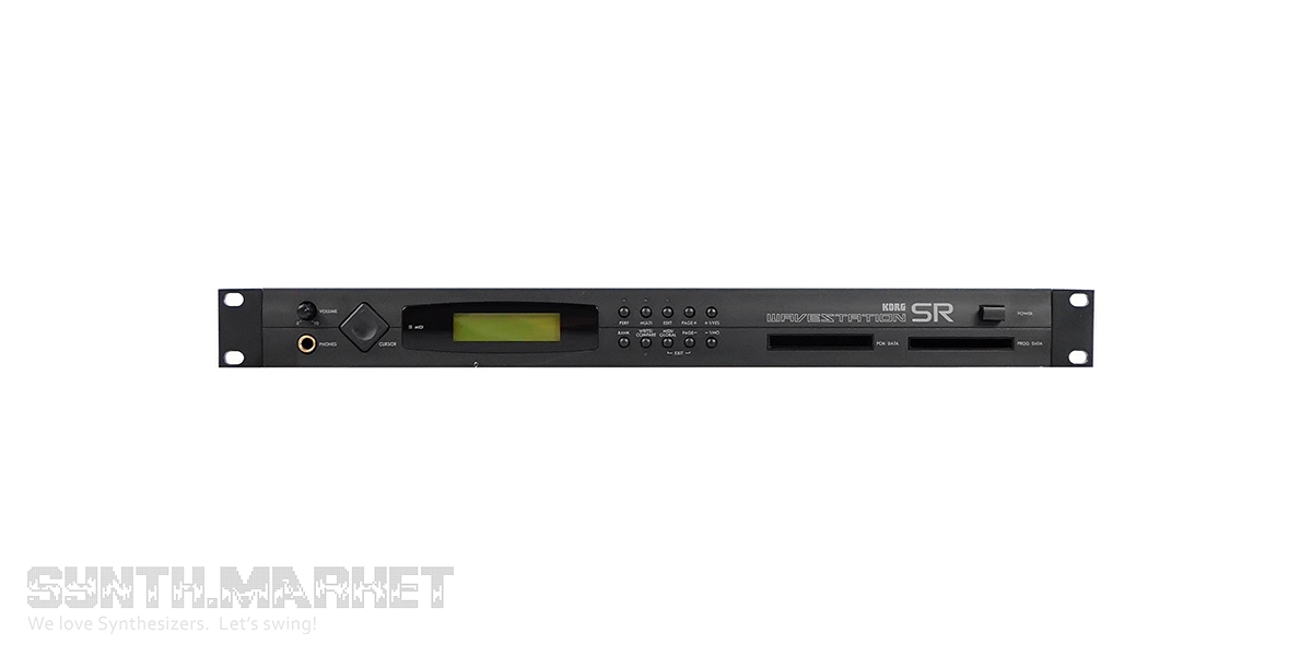 Korg Wavestation SR: Rackmounted Sound Module/ Tone Generator