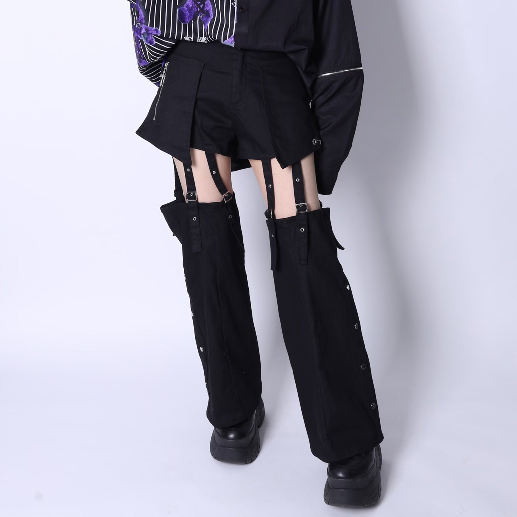 レッグカバー付きパンツ– A AM STUDIO