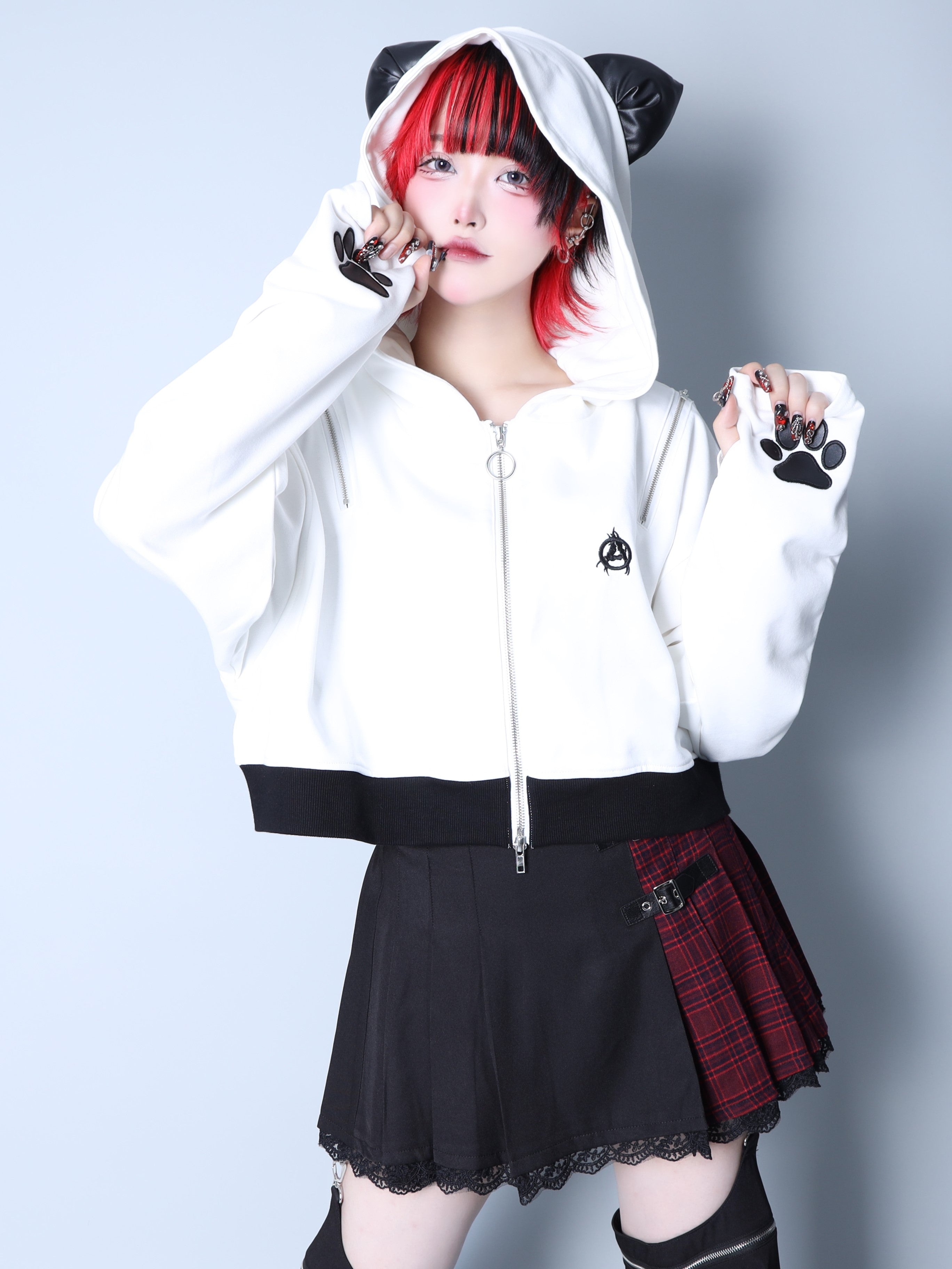 ねこみみショート丈パーカー– A AM STUDIO