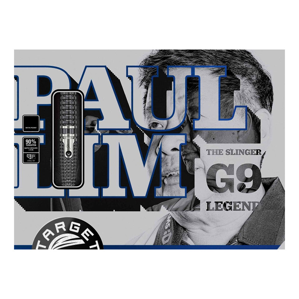 Target Paul Lim The Legend Gen 9 Swiss Point Steel Tip Darts - 22gm