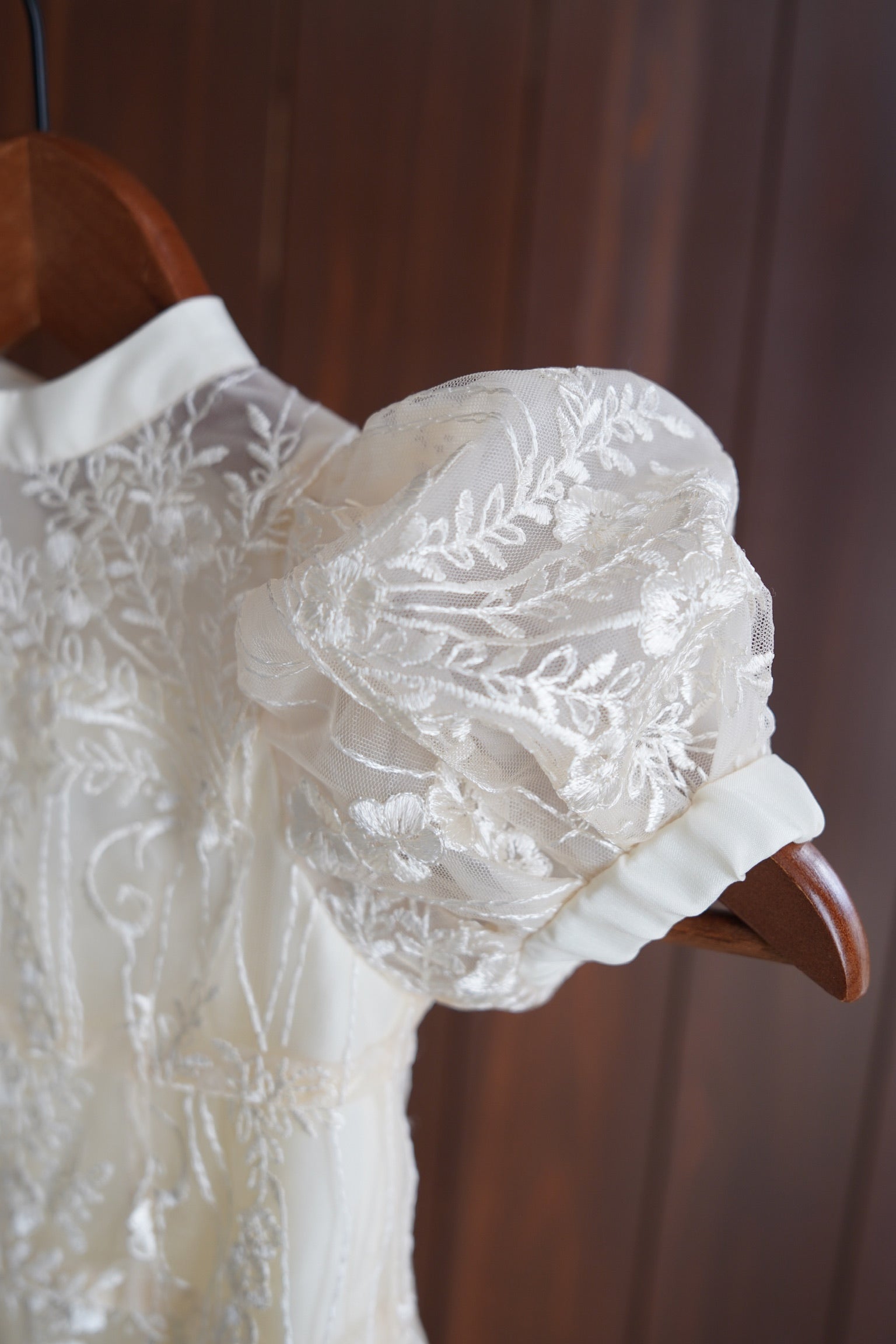 kids］lace flare dress – Acka online store