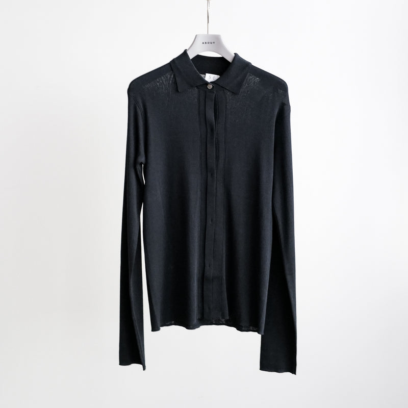 HIGH GAUZE SILK SHIRT – ABOUT