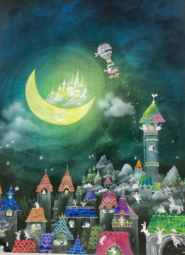 横山真弥 森の秘密 版画 作家直筆サイン入り アートボックス 横山真弥