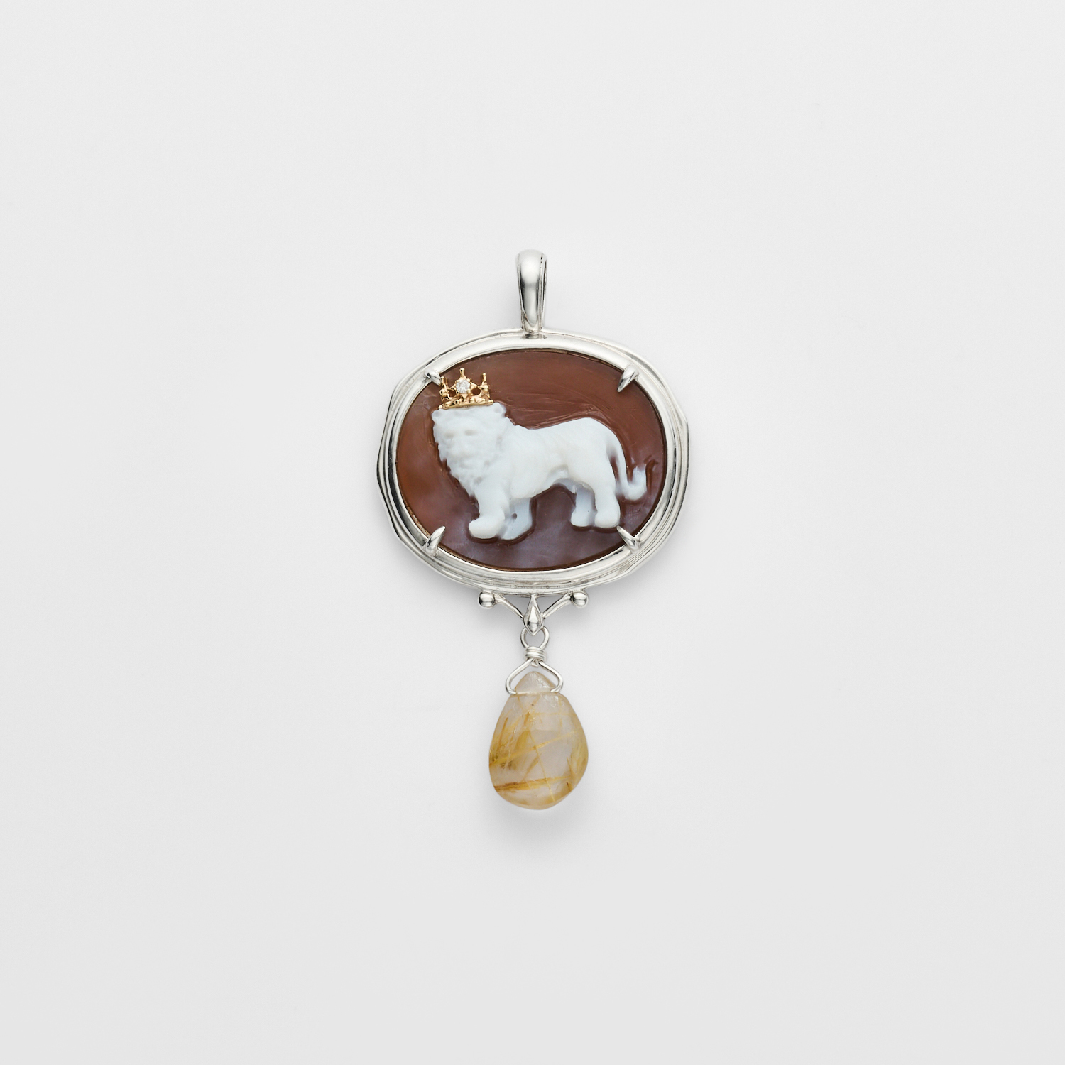 シルバーシェルチャーム《アガット35周年》｜ネックレスチャーム