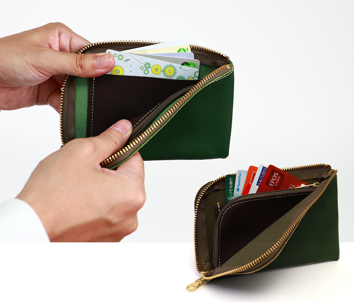 スマートウォレット』(全4色)ルビナス/「これだけで外出可能な財布」が