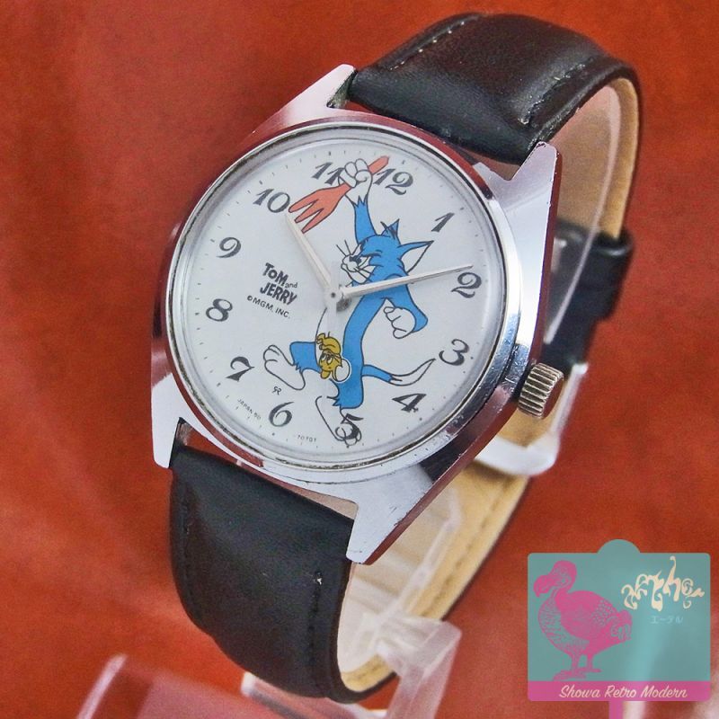 セイコー トムとジェリー 1970年代のキャラクターウォッチ 手巻き時計