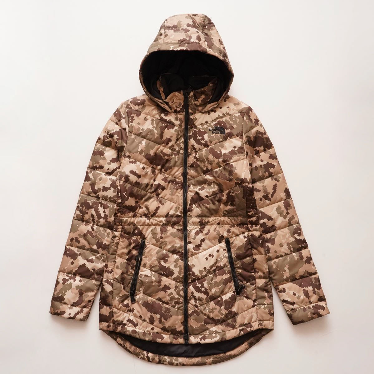 ノースフェイス 迷彩柄 中わたコート パーカー THE NORTH FACE