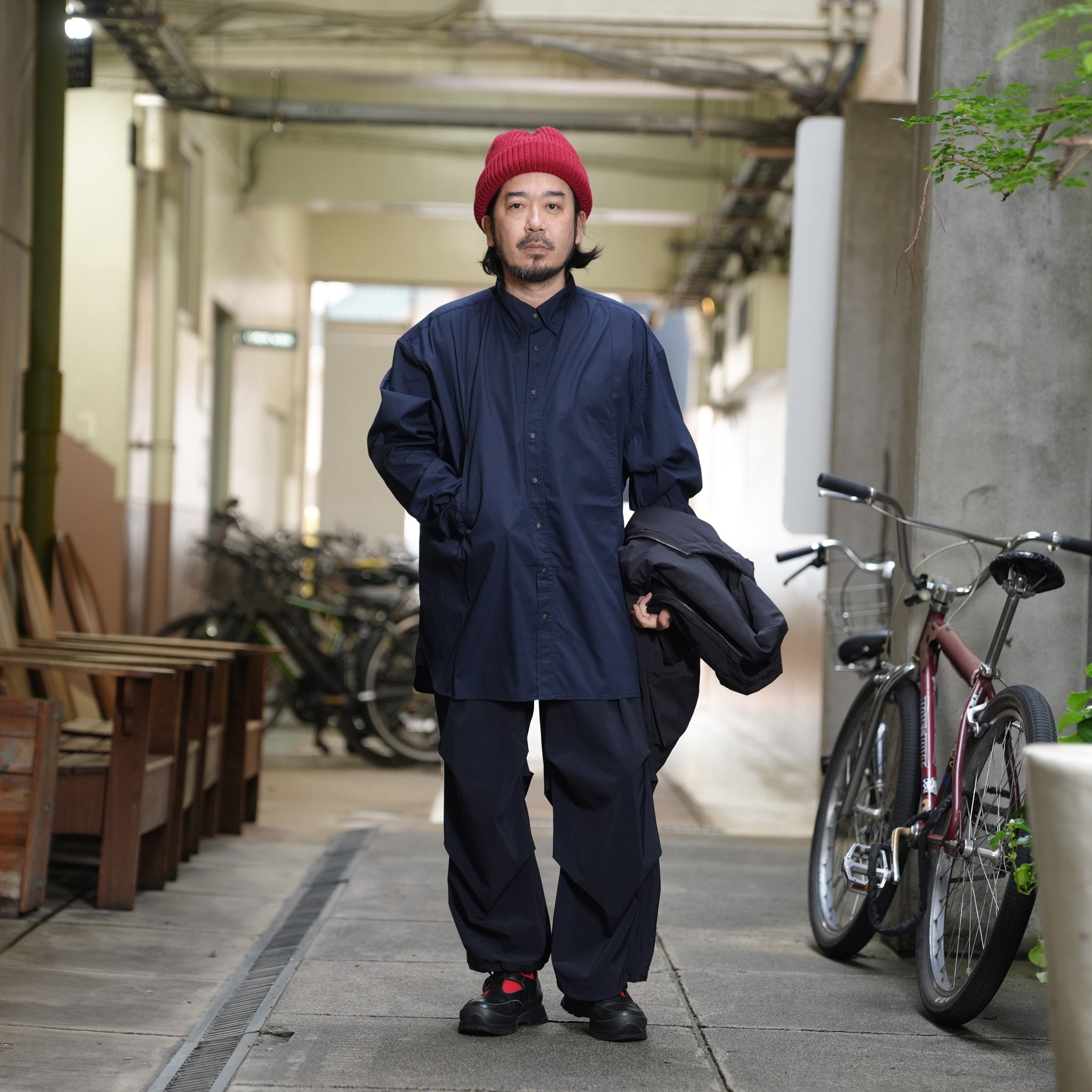 ジッパーベスト | Color_Color: Black | No__206_color: black