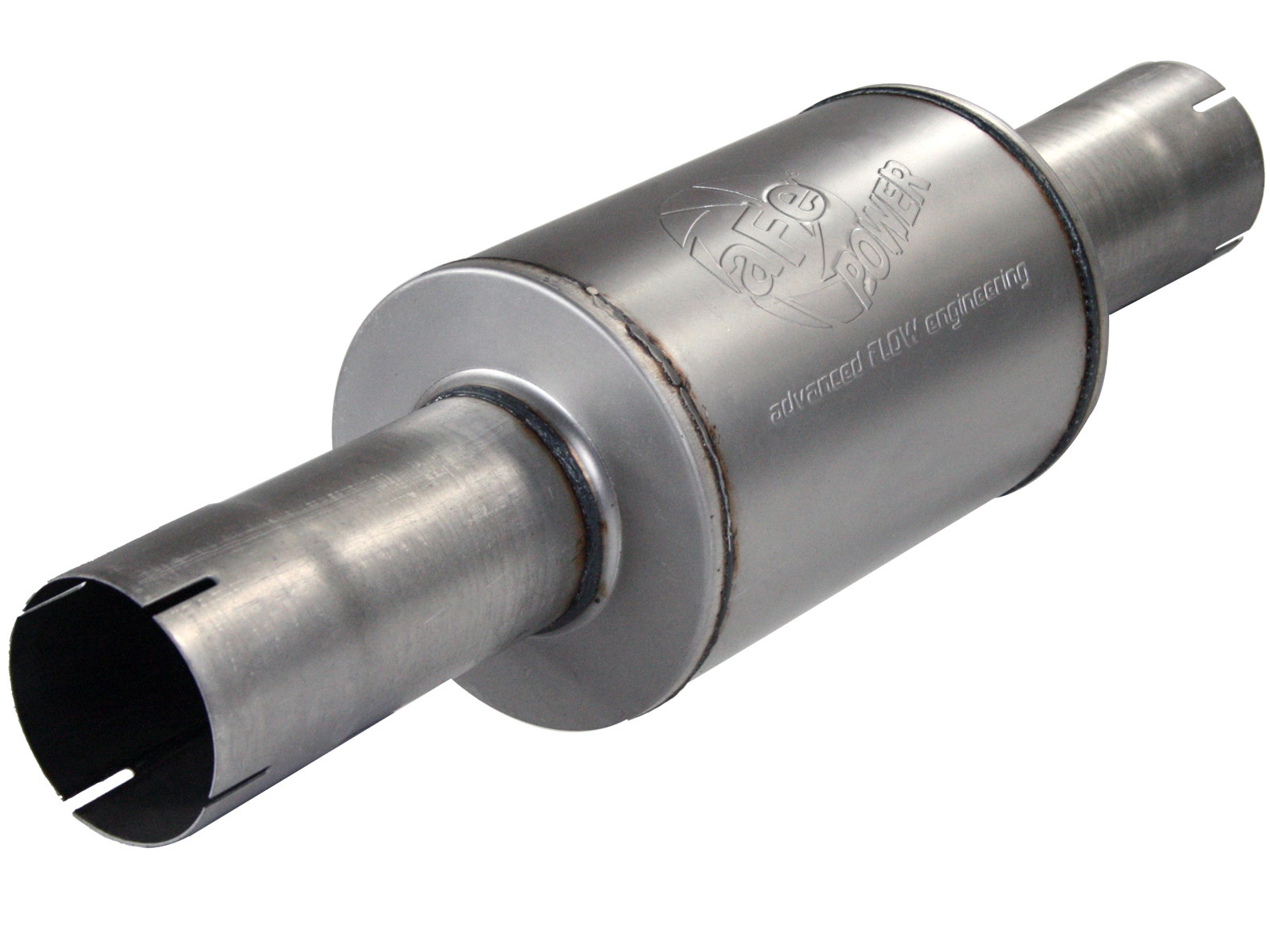 ATLAS 4 IN Aluminized Steel Muffler | aFe POWER