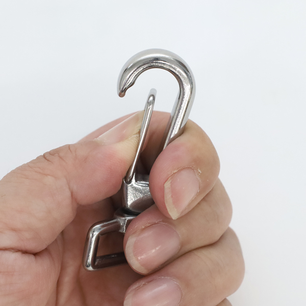 水本 スイベルベルトフック V-1 ステンレス 全長63mm | あかばね金物