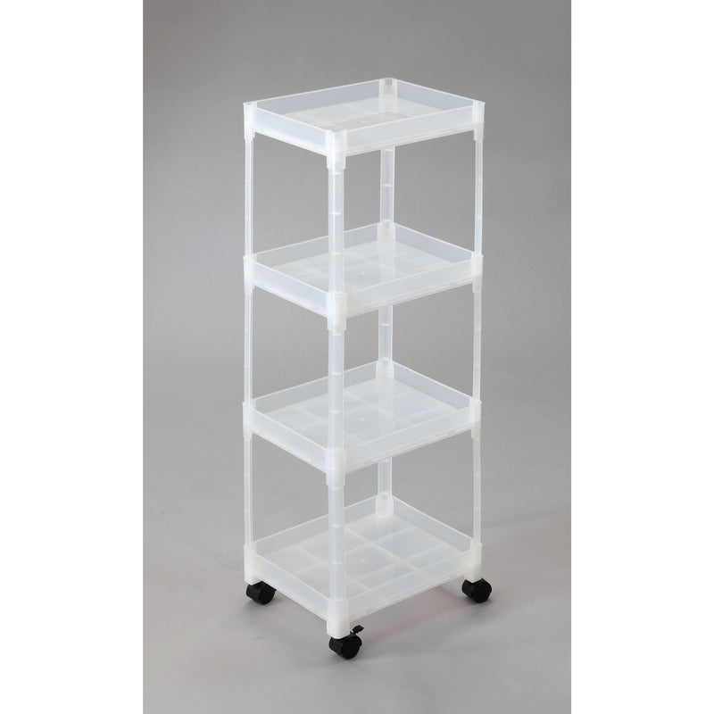 法人様限定】樹脂製4段ラック｜店舗備品・店舗什器・販促POPならAからZ