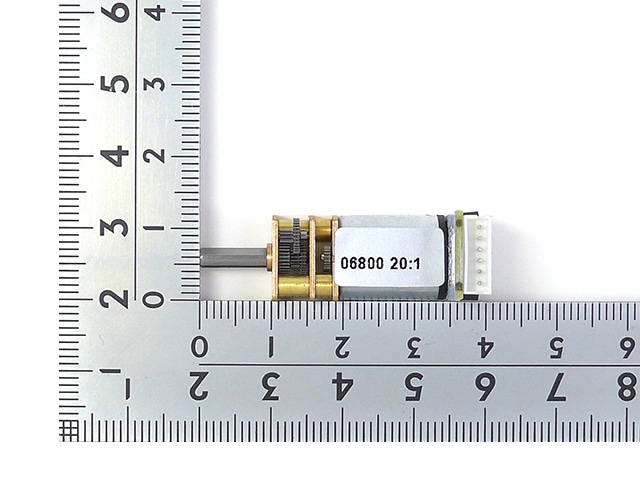 DCギアードモーター 6V 1:20: 制御部品・駆動部品 秋月電子通商-電子