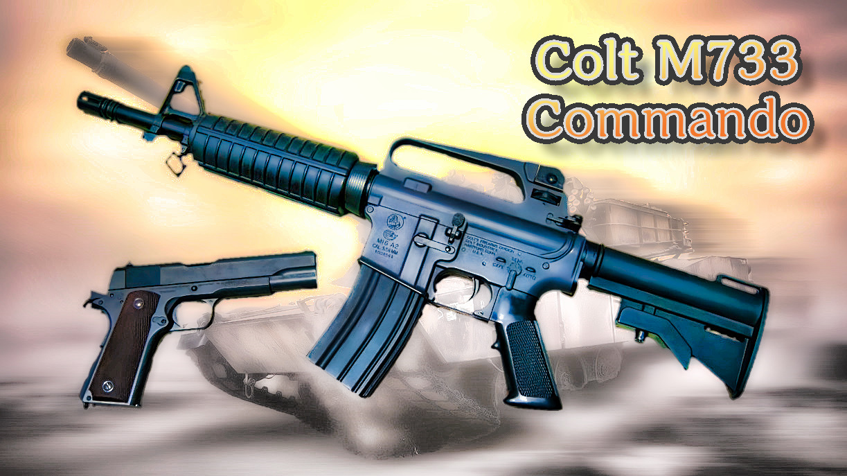 東京マルイ M733 Commando 電動ガン 外装カスタム 東京マルイ M733