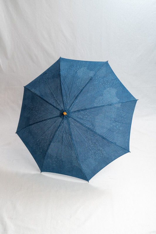 本藍染折り畳み日傘 | オンラインショップ｜京都大原 本藍染 | 工房 藍の館