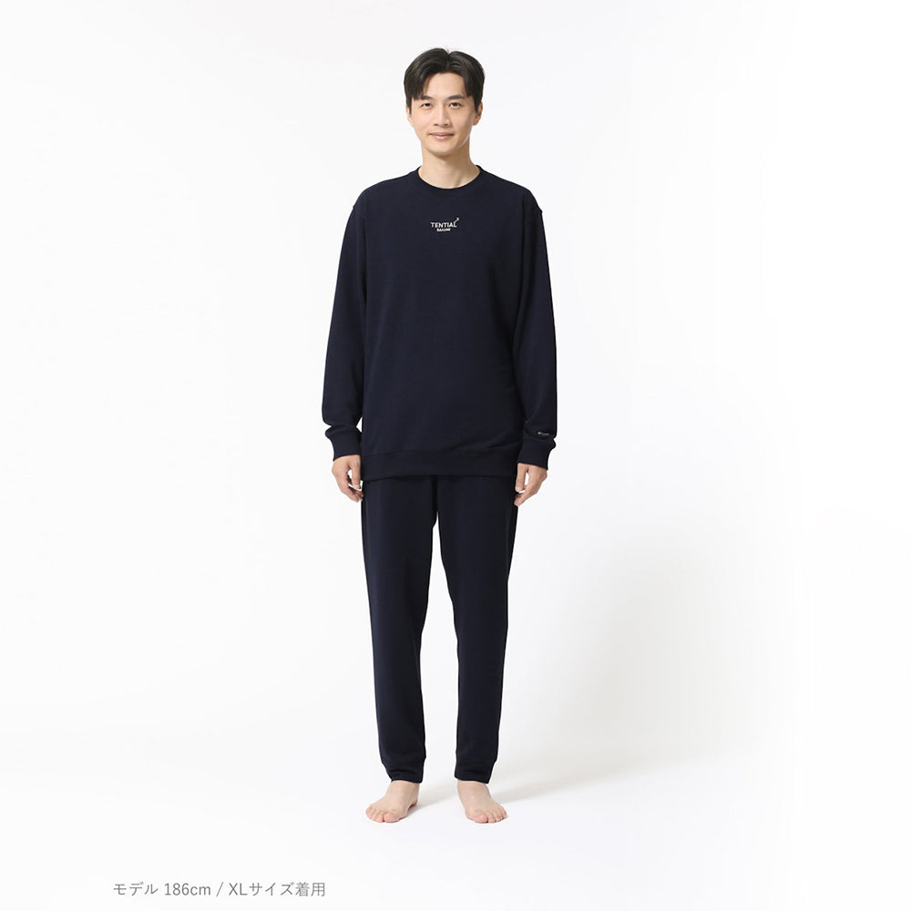 リカバリーウェア BAKUNE スウェット 上下 ネイビー (Men'S_L