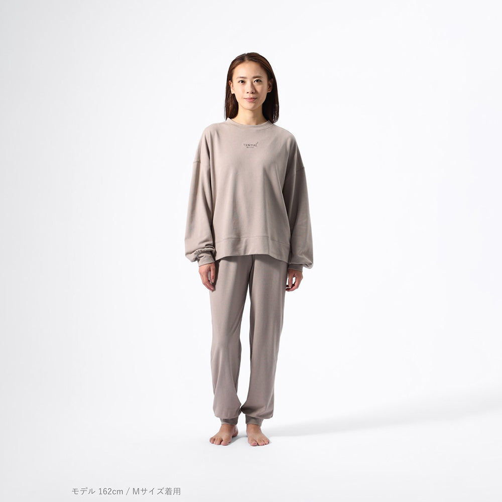 一般医療機器】リカバリーウェア BAKUNE スウェット上下 ブラウン