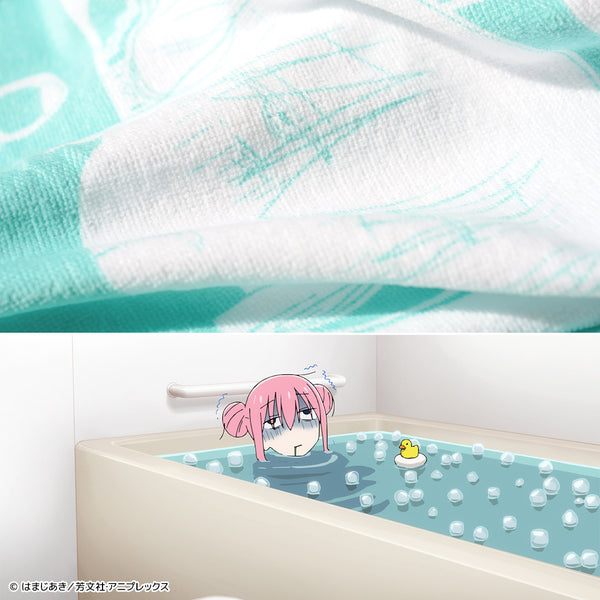 アニメ「ぼっち・ざ・ろっく！」後藤ひとりの氷風呂タオル