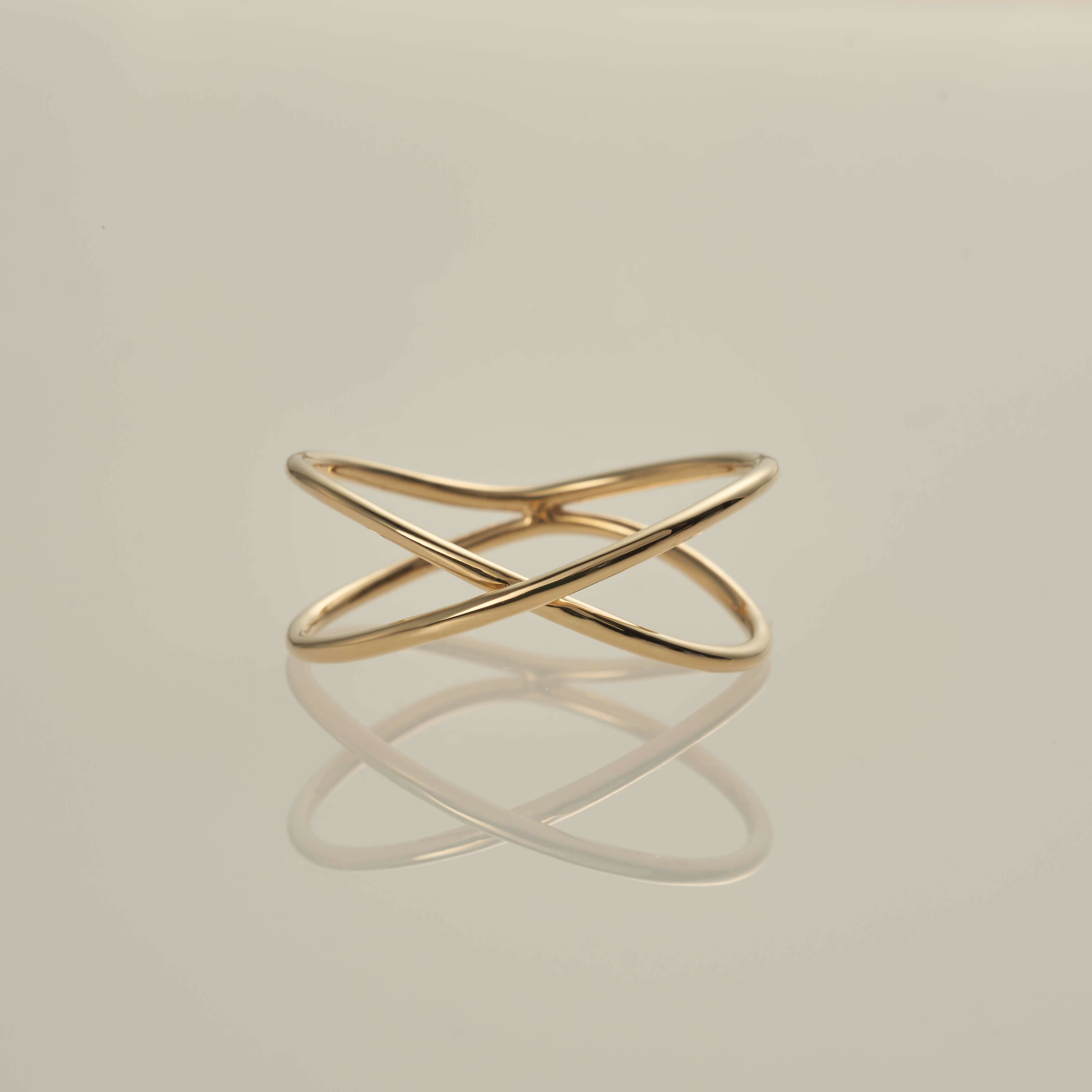 K18 クロス リング / 18K cross ring | アモンズ