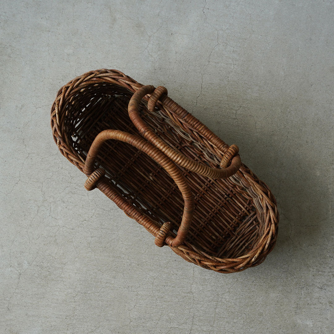 宮本工芸 あけび蔓 薄型ホラ編弓手 - アメノイエ