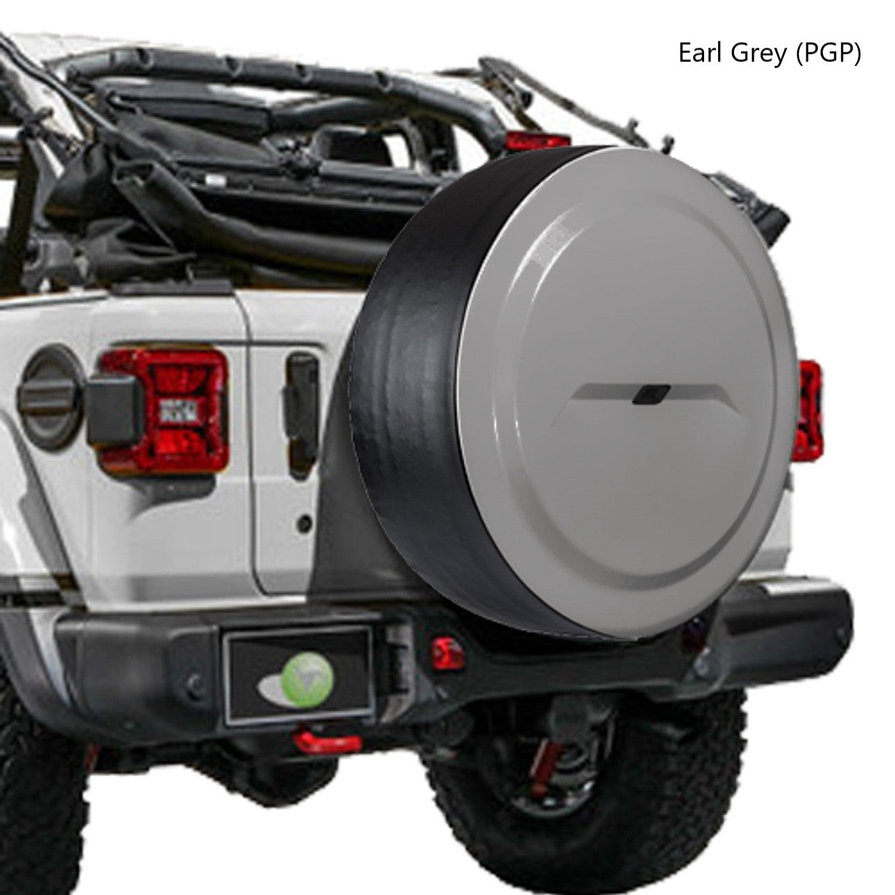 スペアタイヤ ボディー同色ディスク＋テクスチャードブラックリング