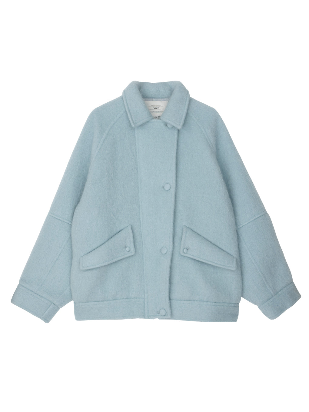 UND MOHAIR SHAGGY FLIGHT JACKET