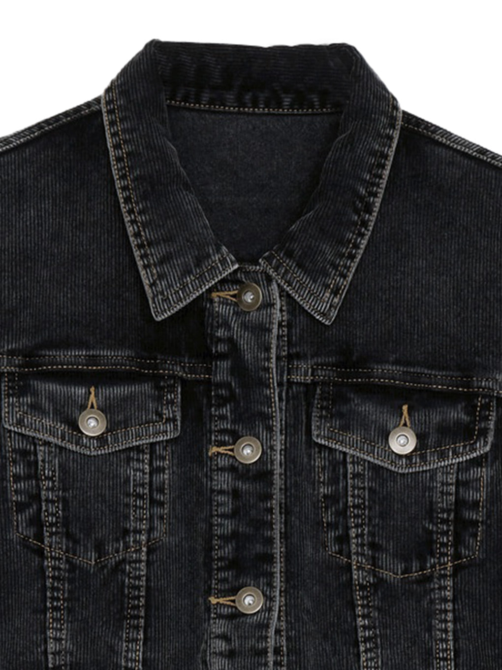 I LINE CORDUROY SHIRT DRESS