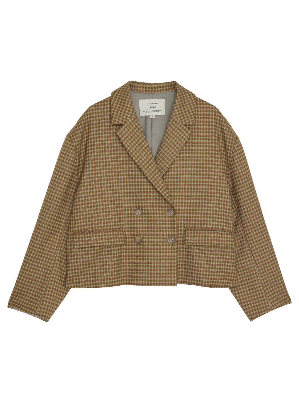 OVER WIDE SHOULDER JACKET