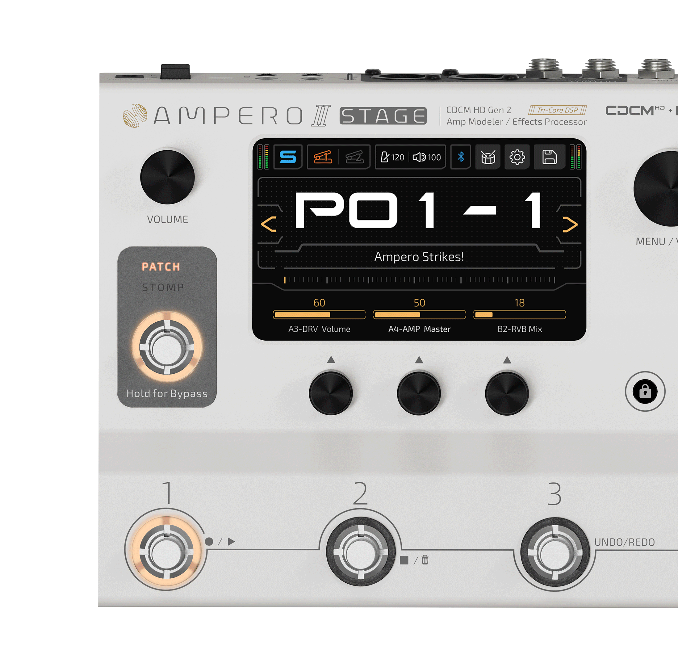 HOTONE | AMPERO Ⅱ STAGE | マルチ・エフェクター | 製品情報